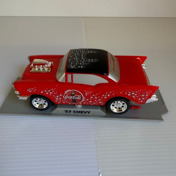 Coca-Cola ’57 Chevy Canned Heat Tyco R/C Car – Mattel Wheels 49 MHz - Picture 4 of 15